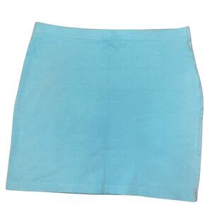 3 FOR $15 🙌🏼 Divided H&M US Size 6 Teal Blue Pull On Stretch Sexy Mini Skirt